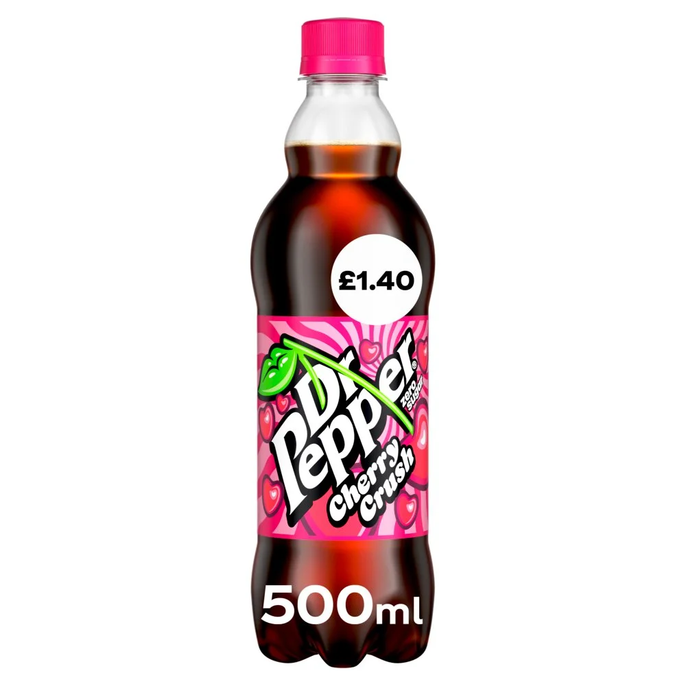 Dr pepper zero cherry crush pmp £1.40