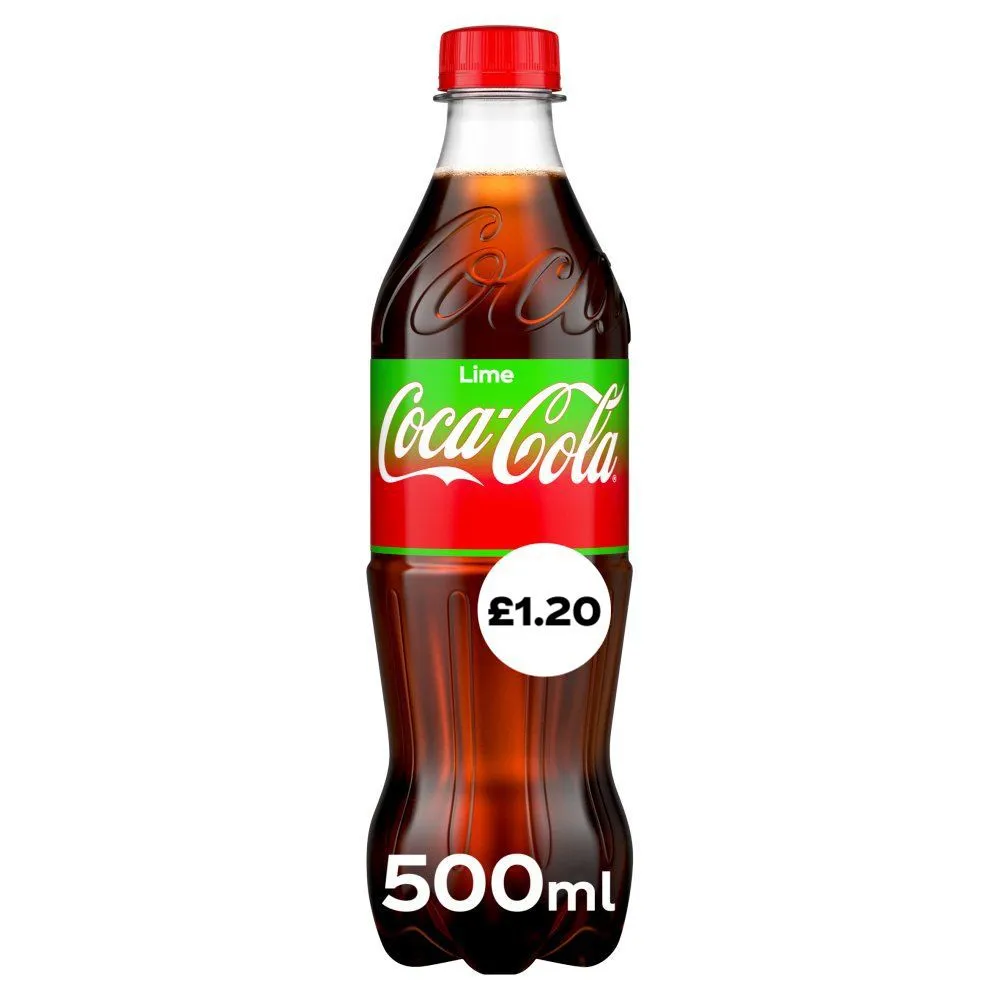 Coca Cola Zero lime£1.20