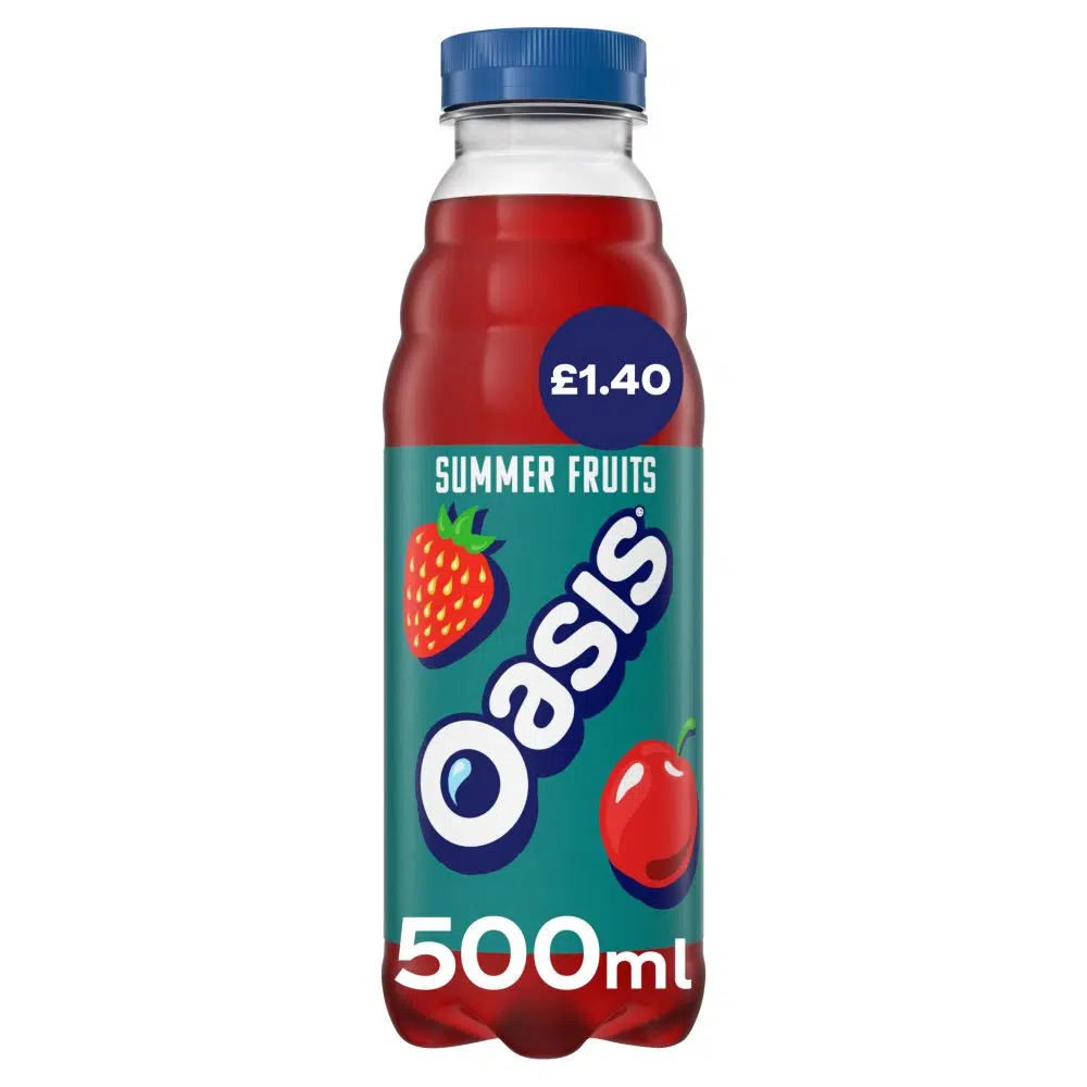 Oasis Summer Fruit PM £1.40 (bottle)