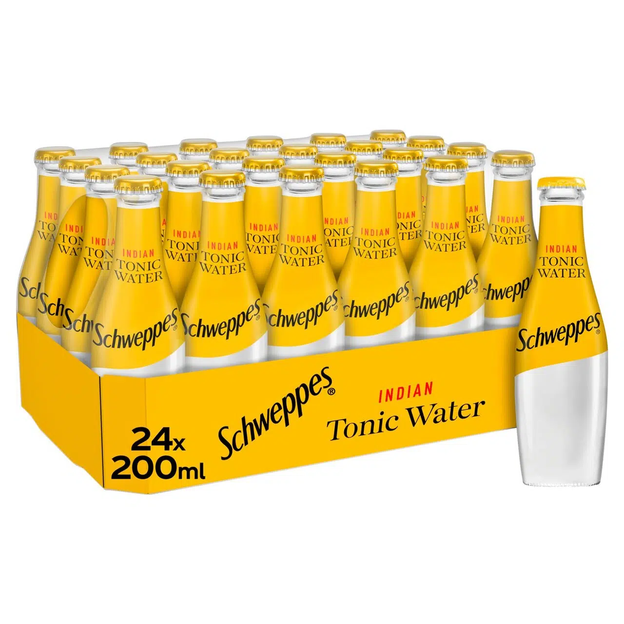 Schweppes Tonic Water Glass Nrb