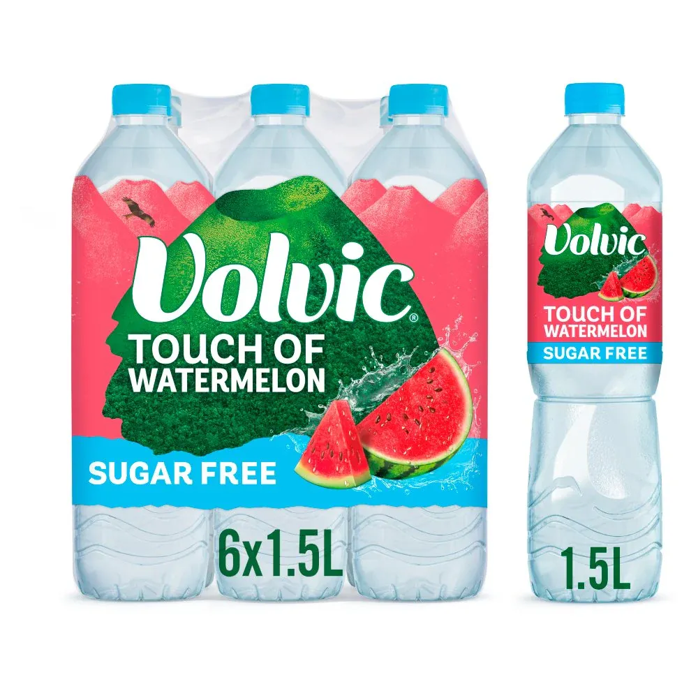 Volvic tof watermelon sugar free