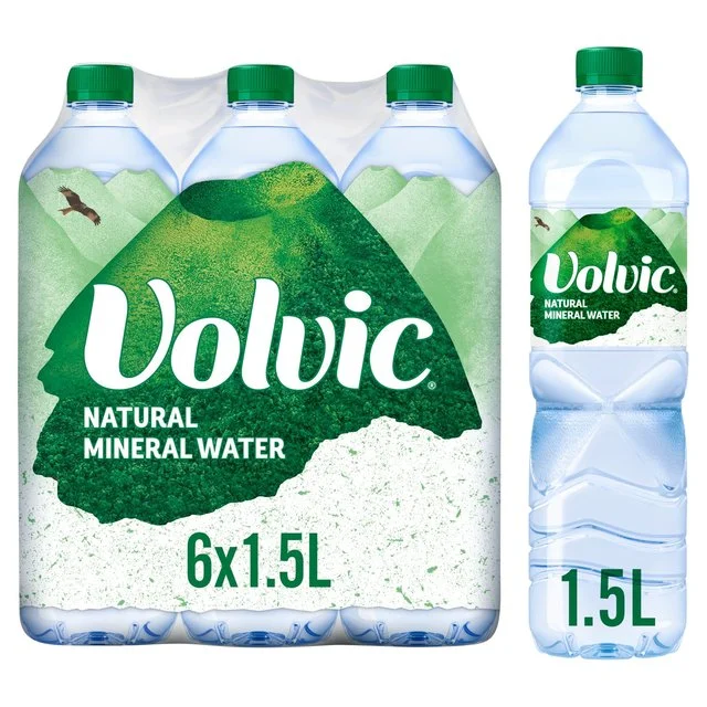 Volvic water (6 pack)
