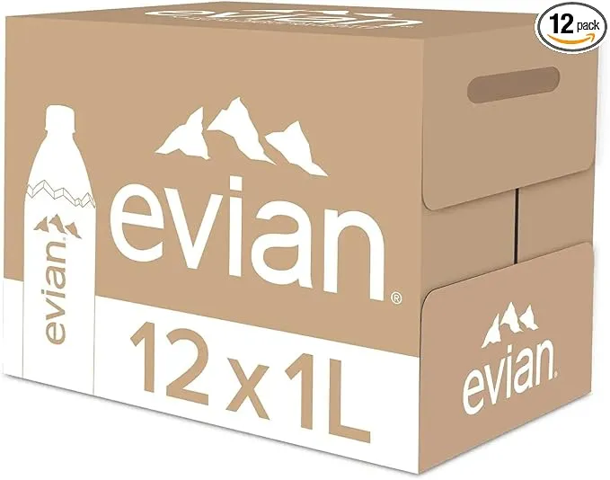 Evian water