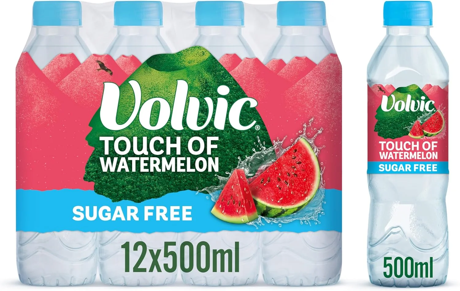 Volvic tof watermelon sugar free