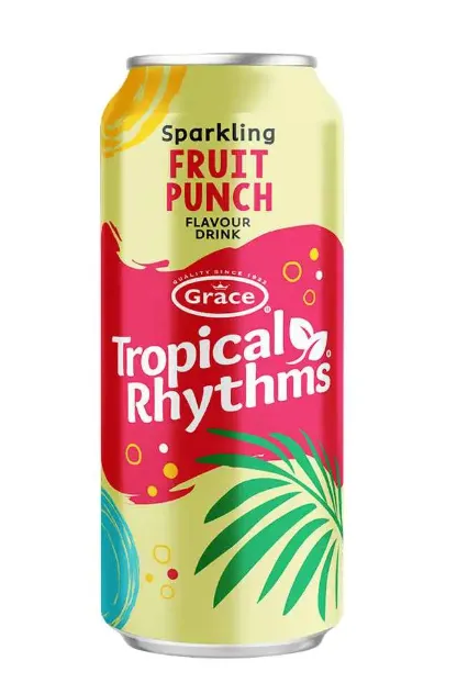 Grace tropical rhythms sparkling fruit punch
