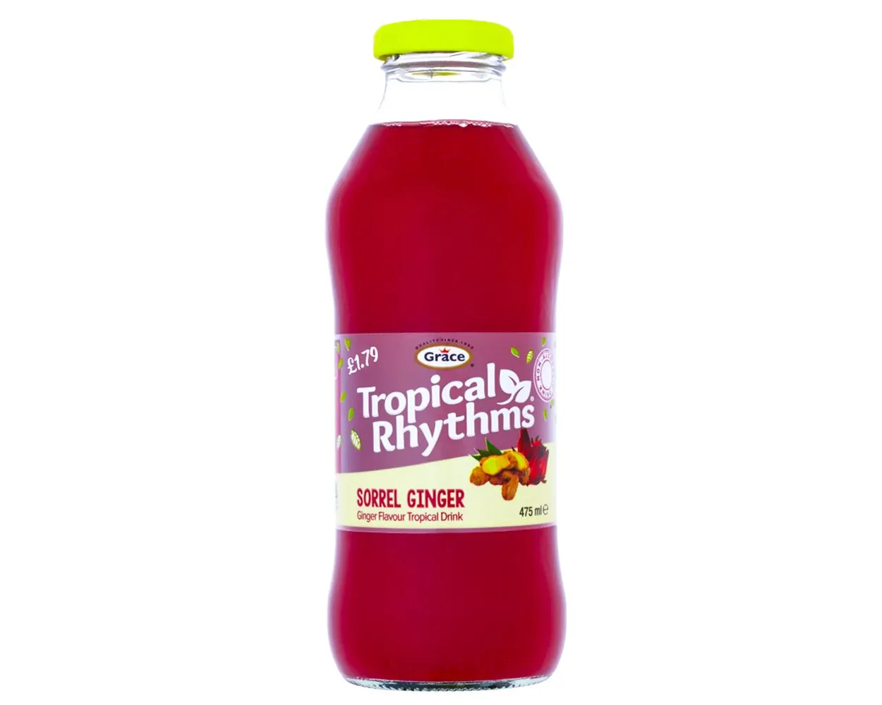 Grace Tropical Rhythms Sorrel Ginger Plain