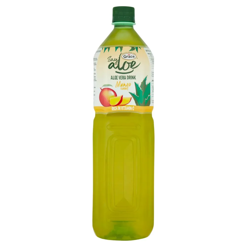 Grace aloe vera mango drink
