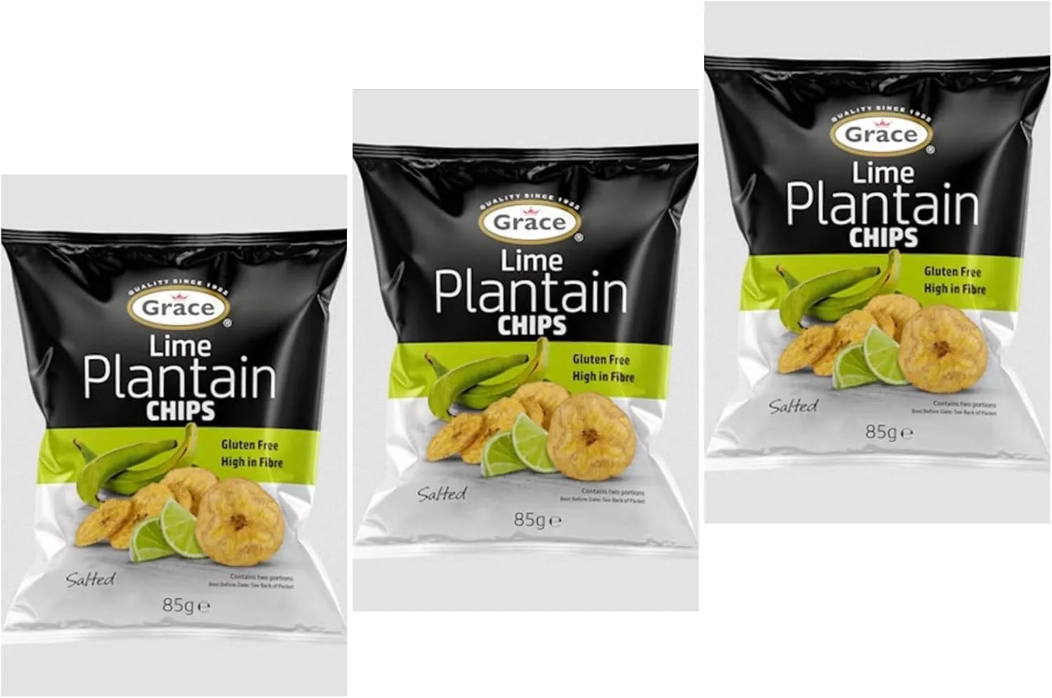 Grace plantain lime chips