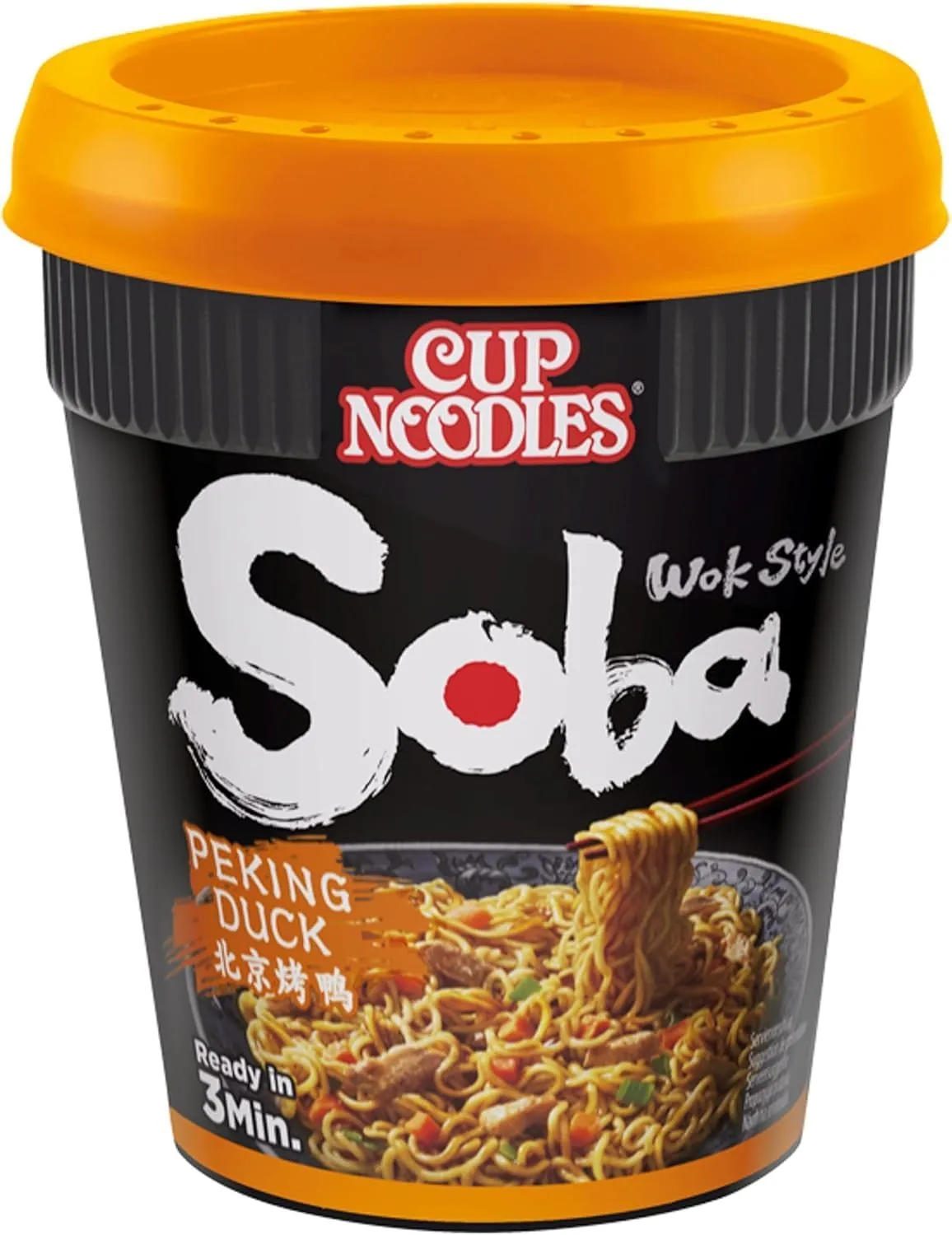 Nissin soba cup peking duck