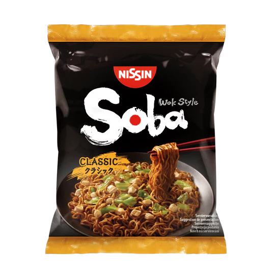 Nissin soba noodles classic bag