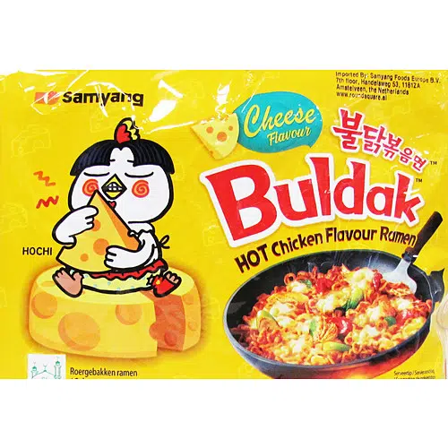 Buldak Samayang Chicken Ramen Cheese Yellow Pack