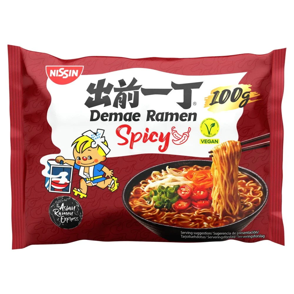 Nissin damae ramen spicy