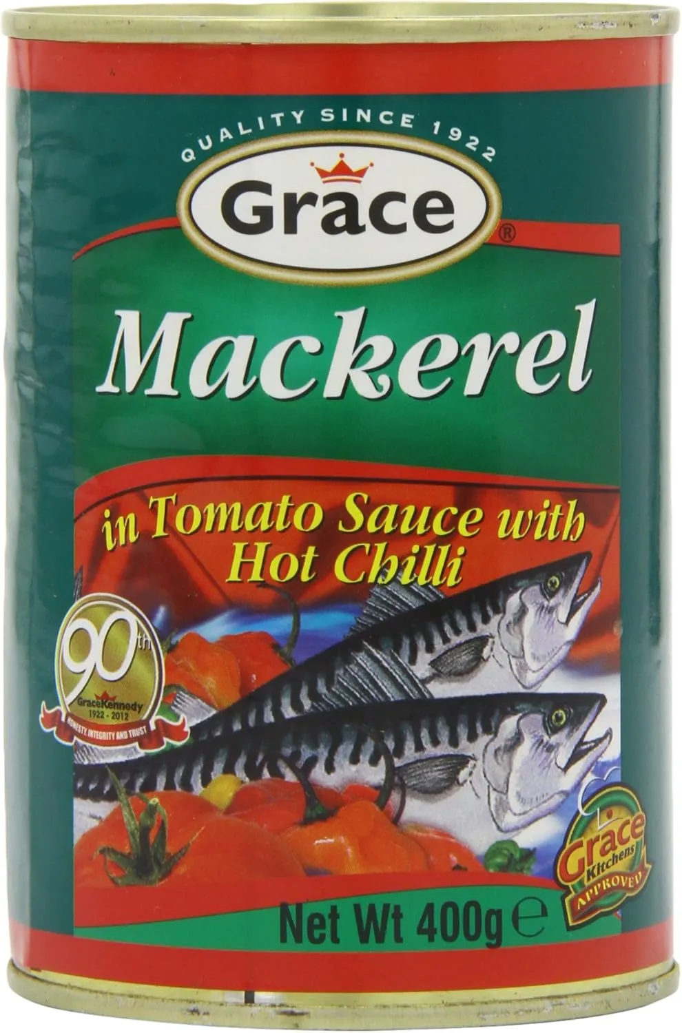 Grace mackerel in tomato & chilli
