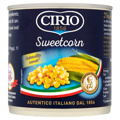 Cirio Sweetcorn PM £1.19