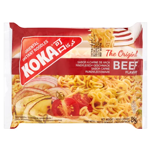 Koka noodles beef