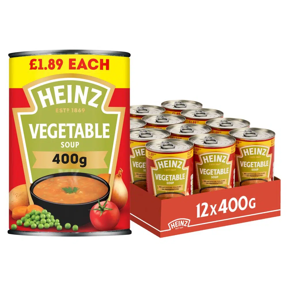 Heinz Vegetable Soup PM £1.89