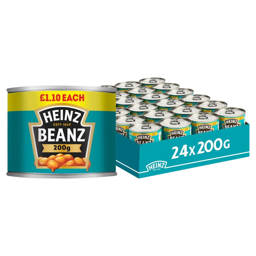 Heinz beanz pm£1.10