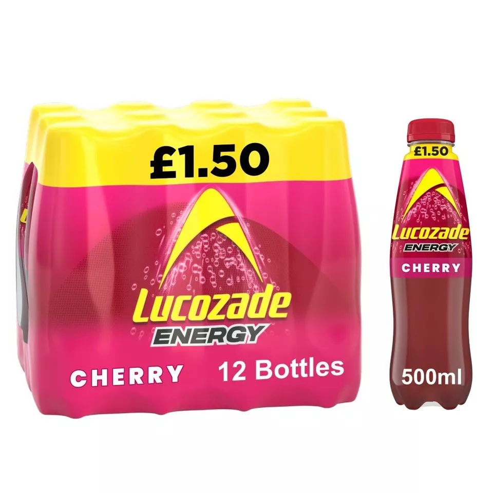 Lucozade Energy Cherry PM £1.50