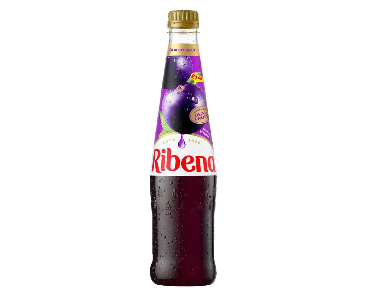 Ribena Blackcurrant Squash PM £1.69