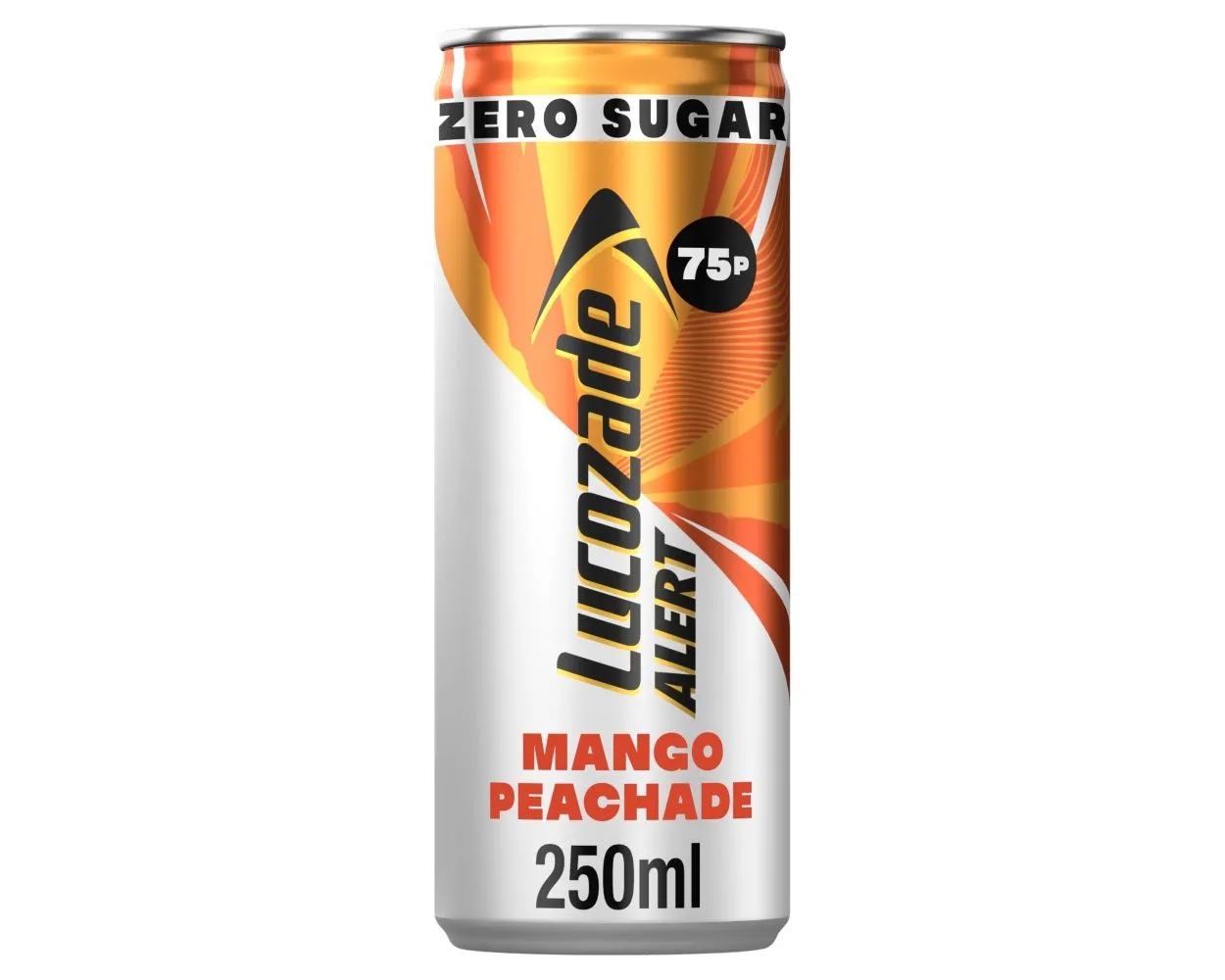 Lucozade alert mango peachade 75p