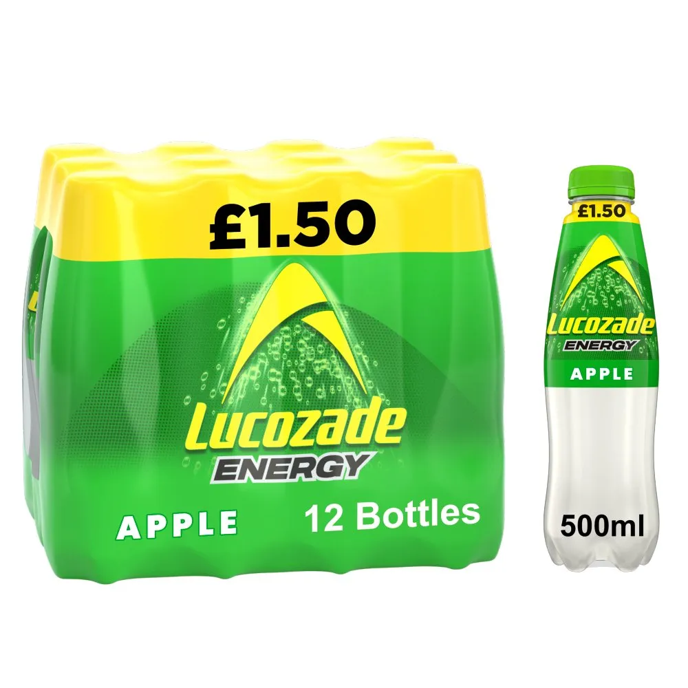 Lucozade energy apple blast pm£1.50