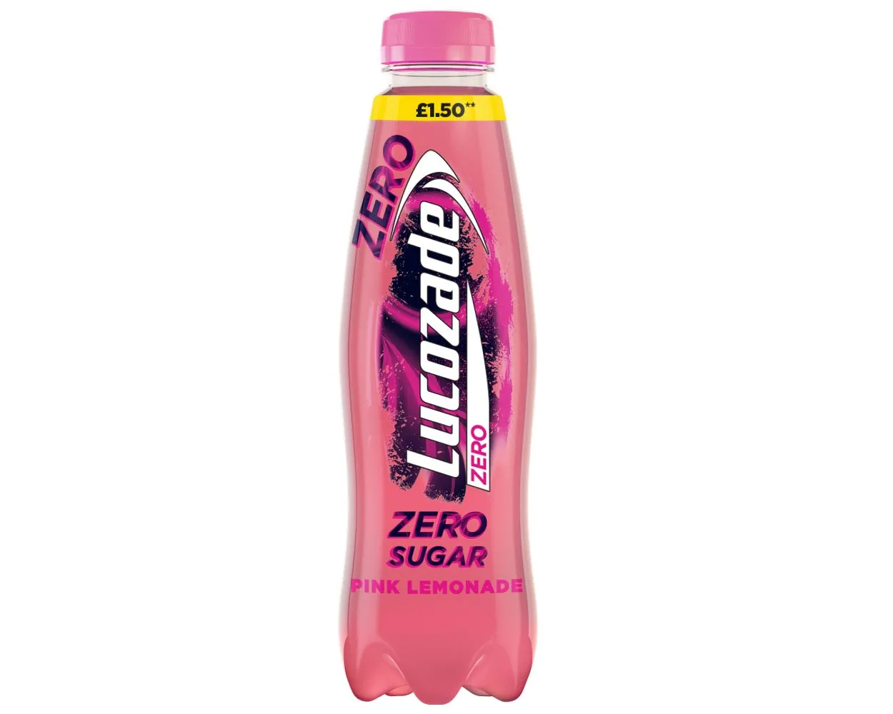 Lucozade Energy Zero Pink Lemonade PM £1.50