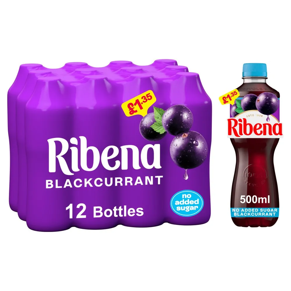 Ribena blackcurrant light pm£1.35