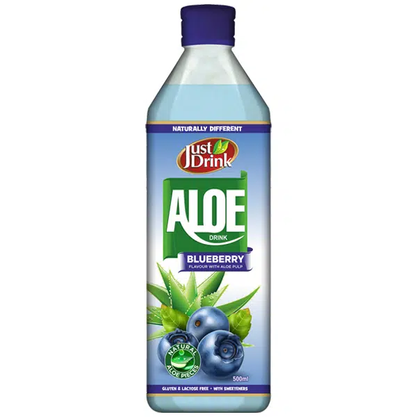 Just drink blueberry aloe vera