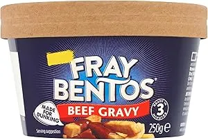 Fray bentos beef gravy pot