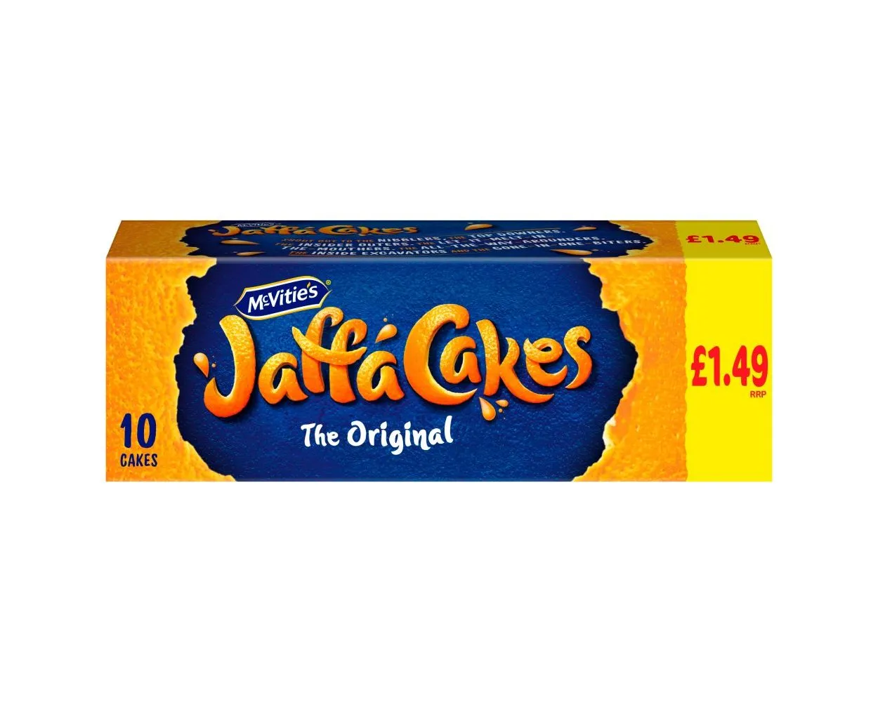 Mcvities jaffa cakes pmp £1.49