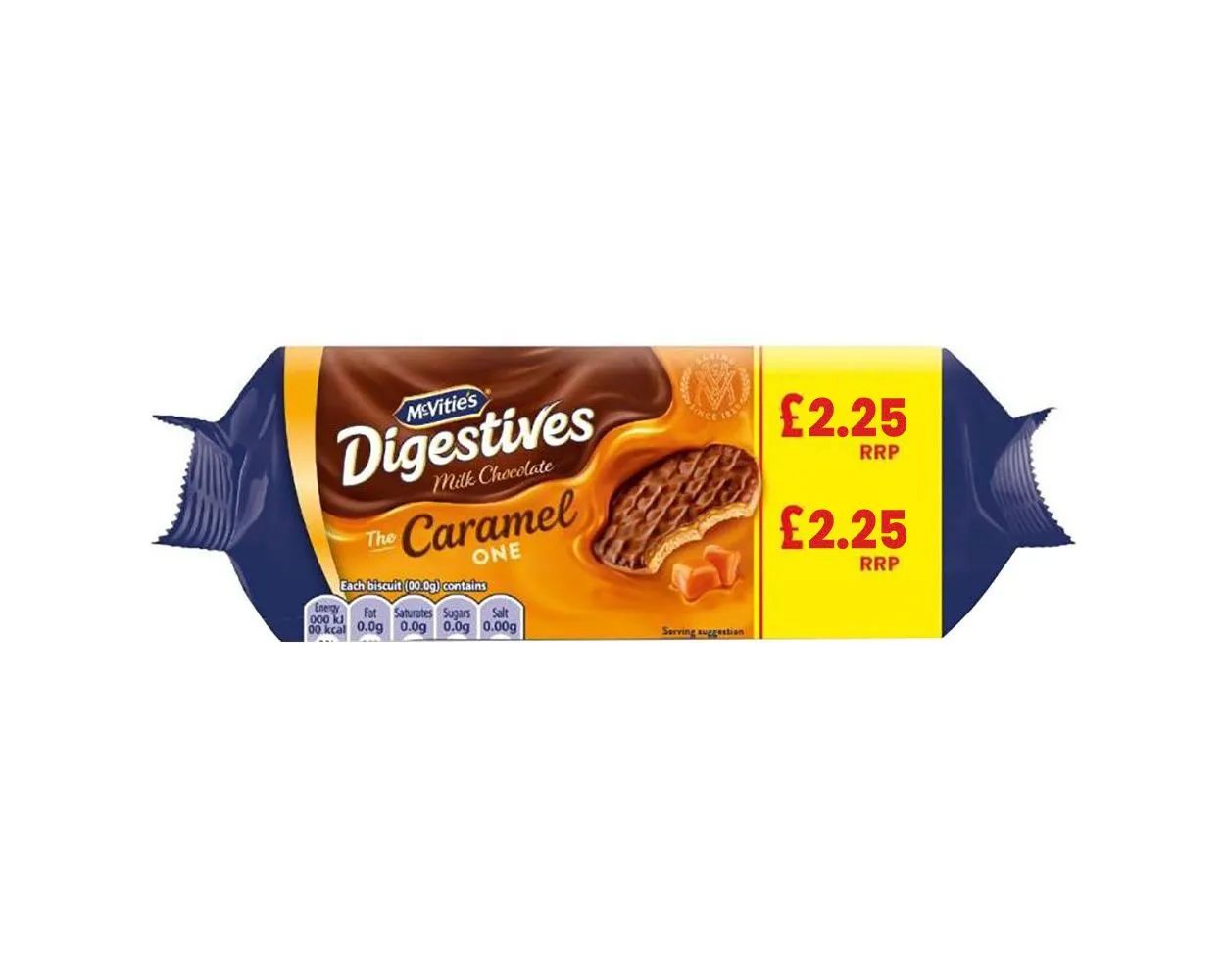 Mcvities Caramel Digestive PM £2.25