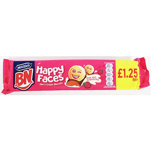 Mcvities Bn Happy Faces PM £1.25