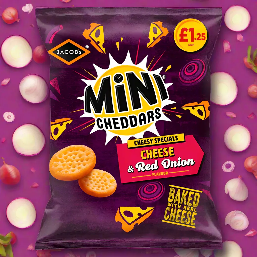 Mini Cheddars Ched & Red Onions PM £1.25