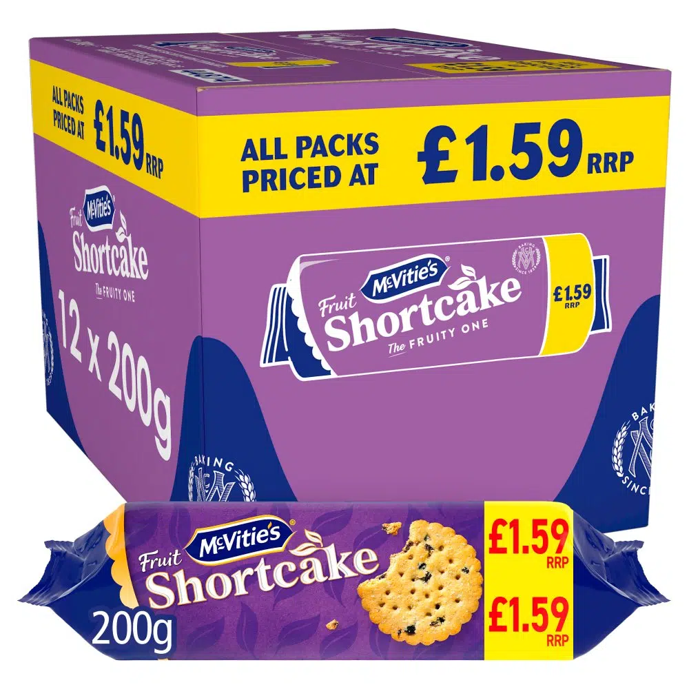 Mcvities Fruit Shortcake PM £1.69