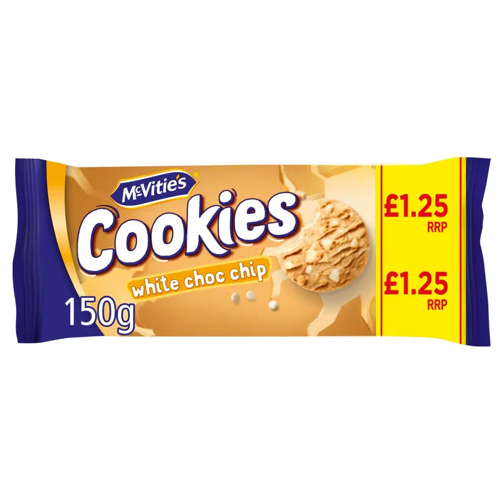 Mcvities White Chocolate Chip Cookie PM £1.35