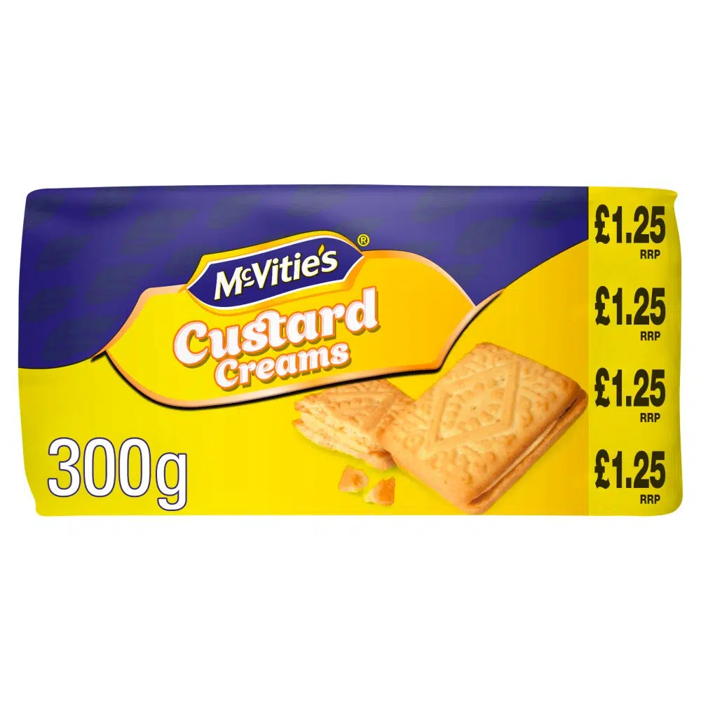 Mcvities Custard Creams PM £1.35