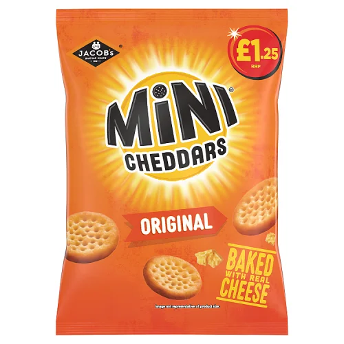 Mini cheddars original pmp£1.25