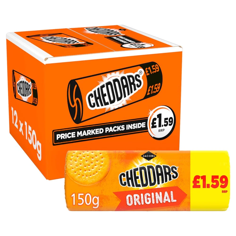 Jacobs Cheddars PM £1.59