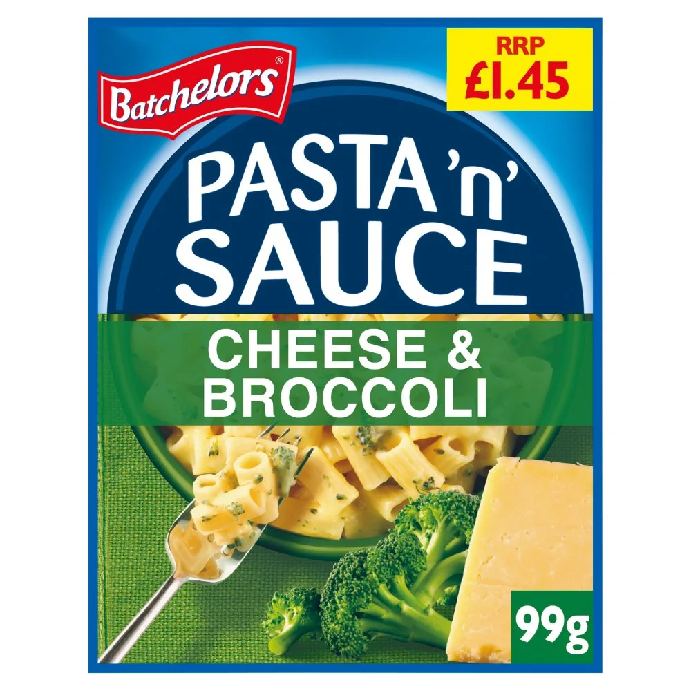 Batchelors pasta n sauce cheese brocco£1.45