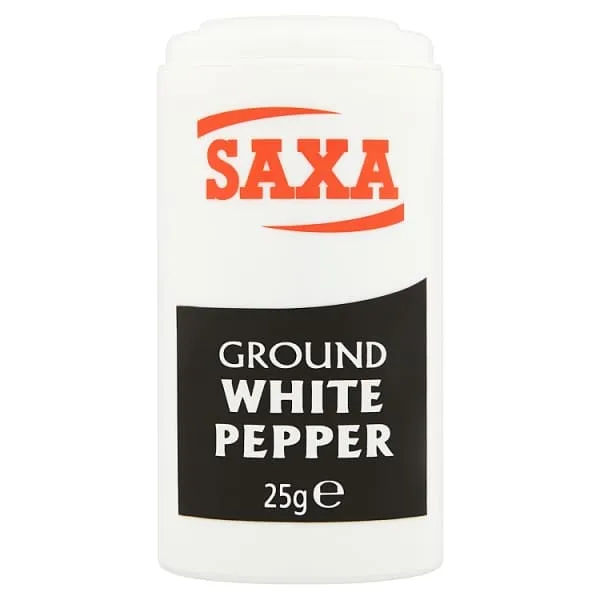 Saxa ground white pepper