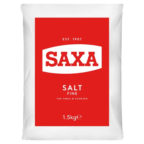 Saxa cooking salt bag