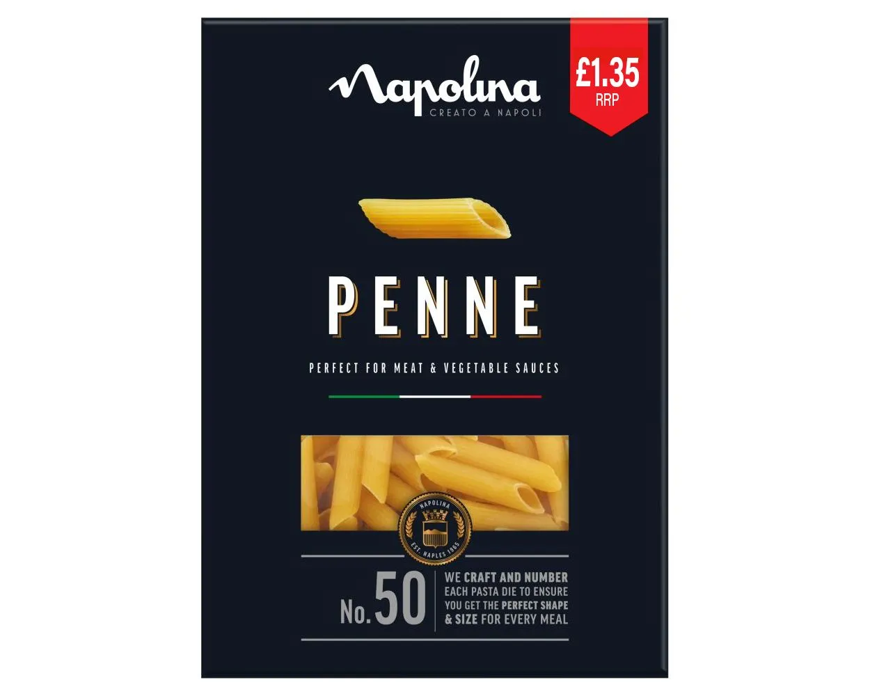 Napolina penne £1.35
