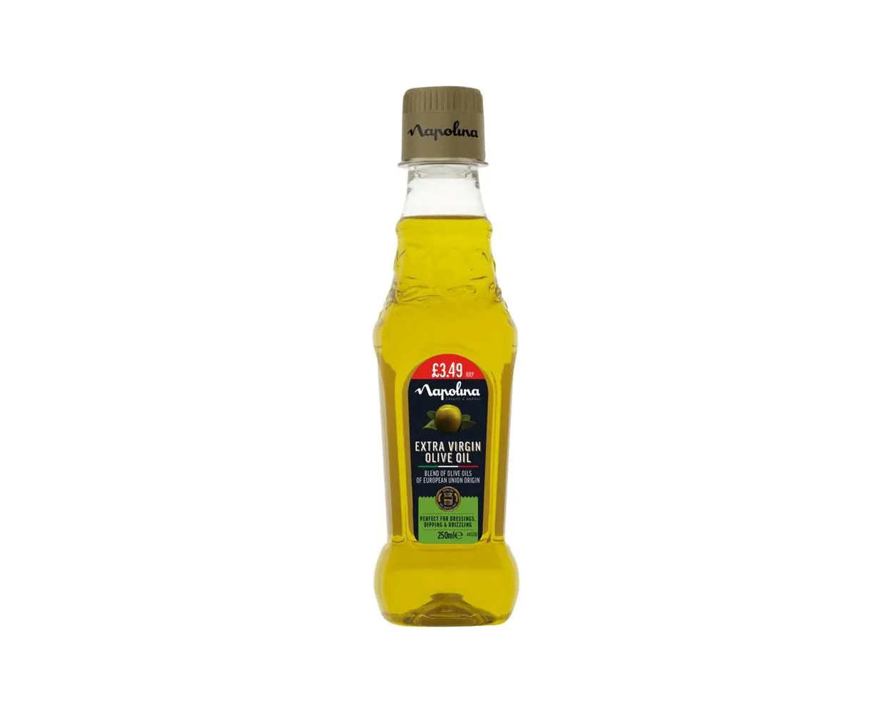 Napolina extra virgin olive oil pm£3.49