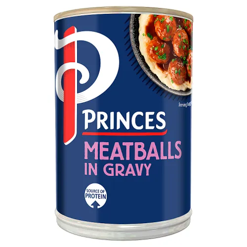 Princes meatballs in gravy
