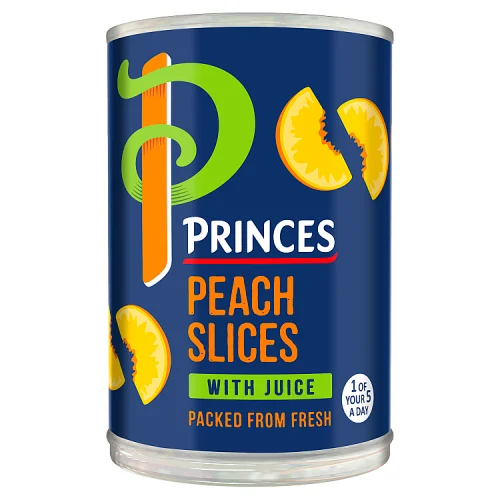Princes peach slices juice