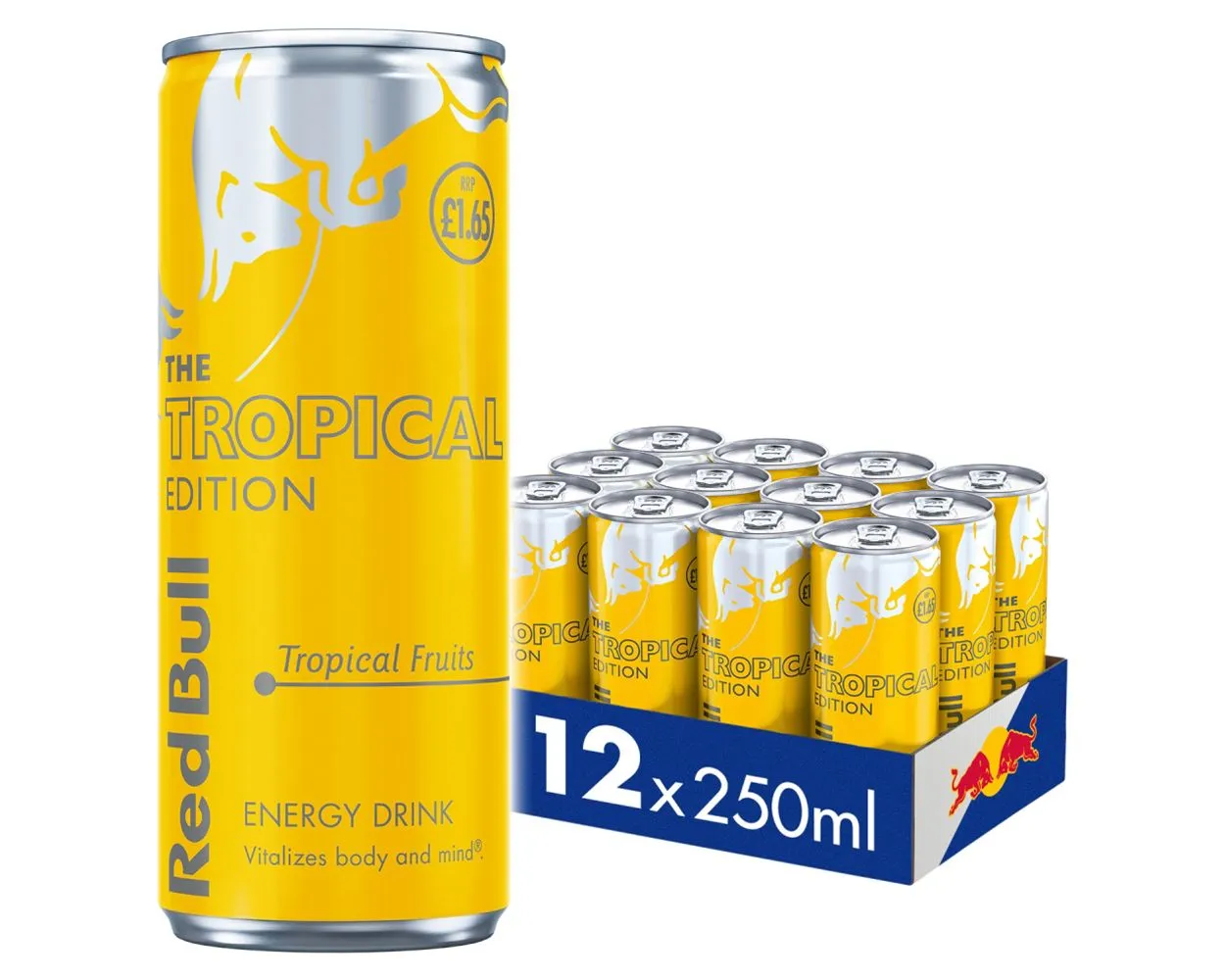 Red bull tropical can pm£1.65