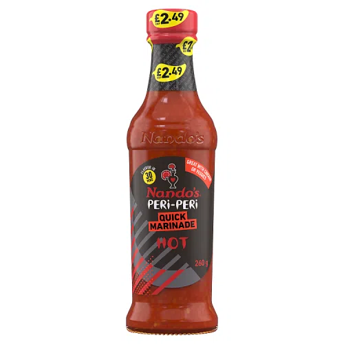 Nandos peri peri hot marinade pm £2.49