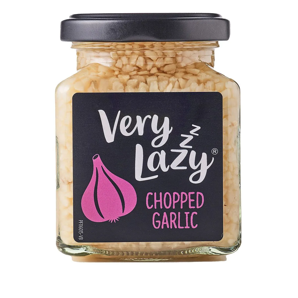Very lazy chopped garlic