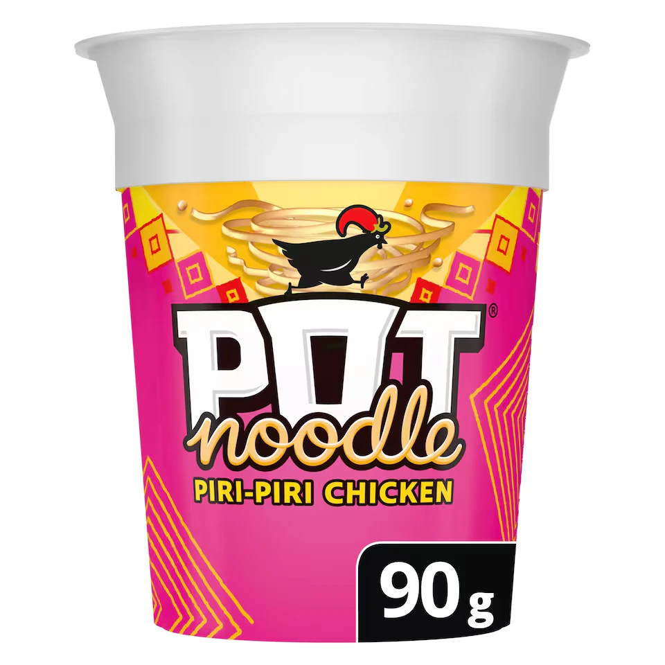 Pot noodle piri piri chicken