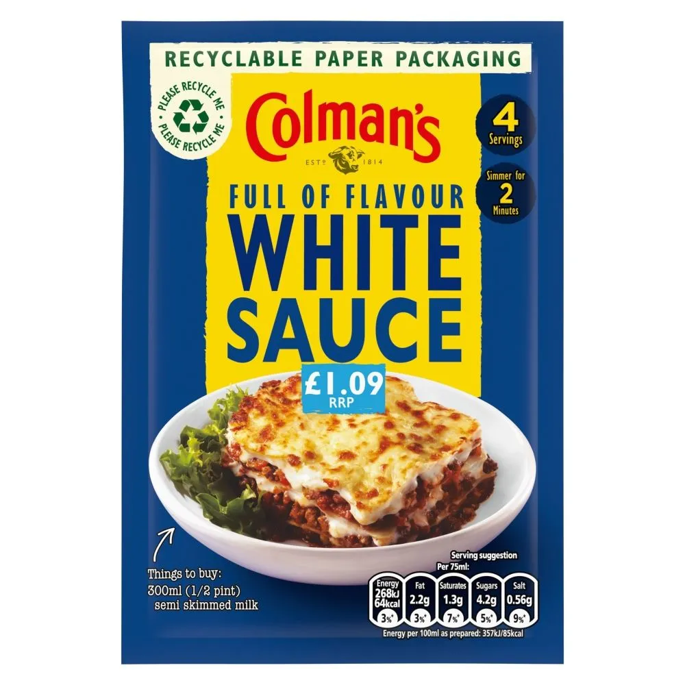 Colmans White Sauce PM £1.09